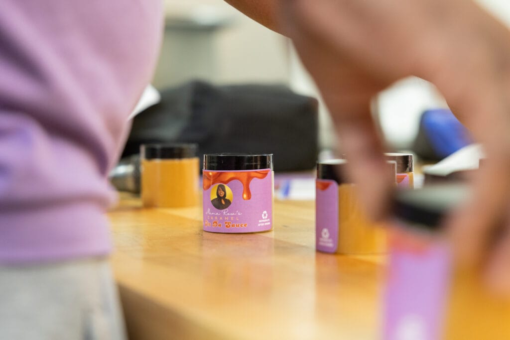 Mama Row's Caramel packaged product