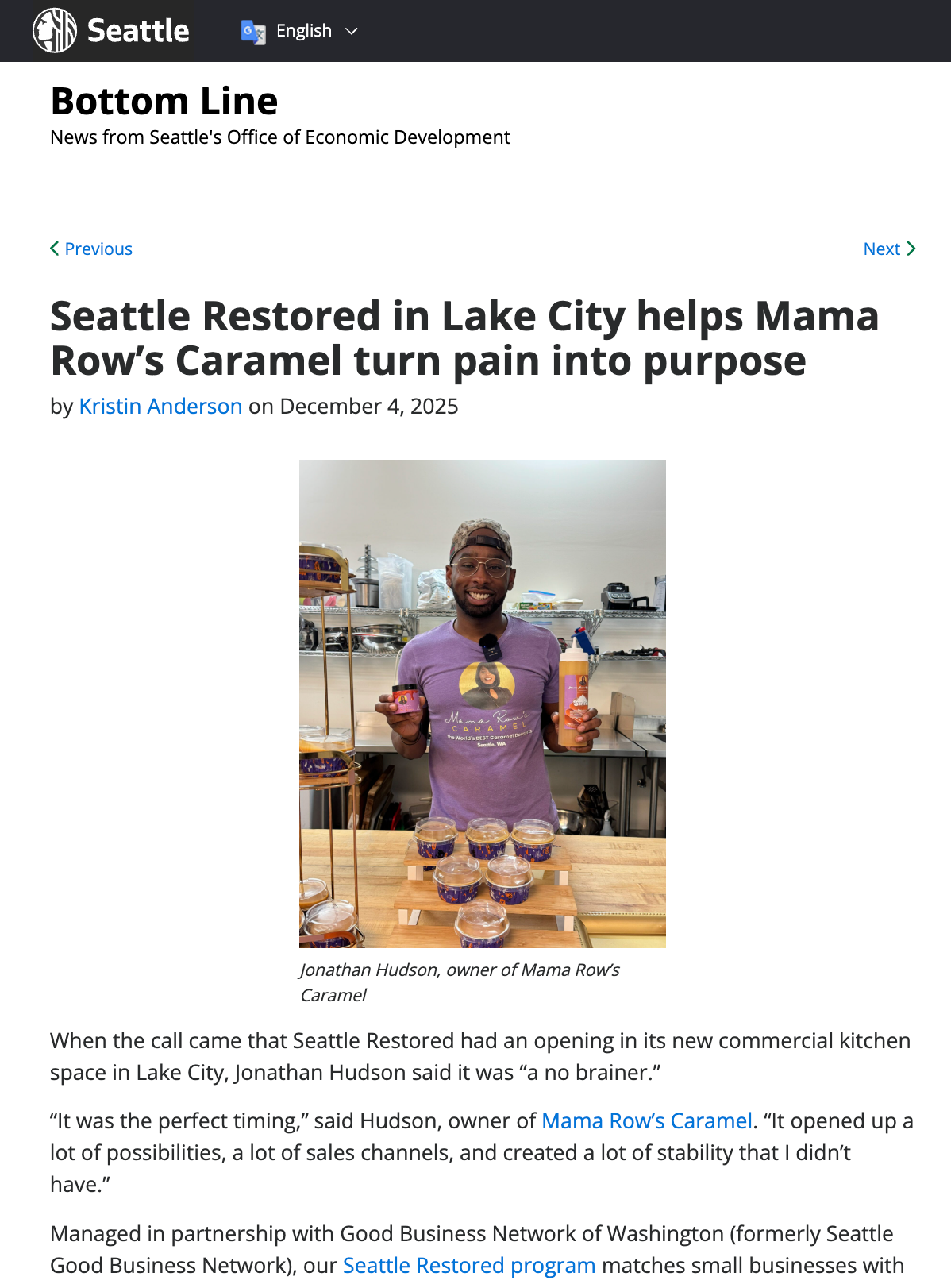 Turning pain into purpose in Lake City