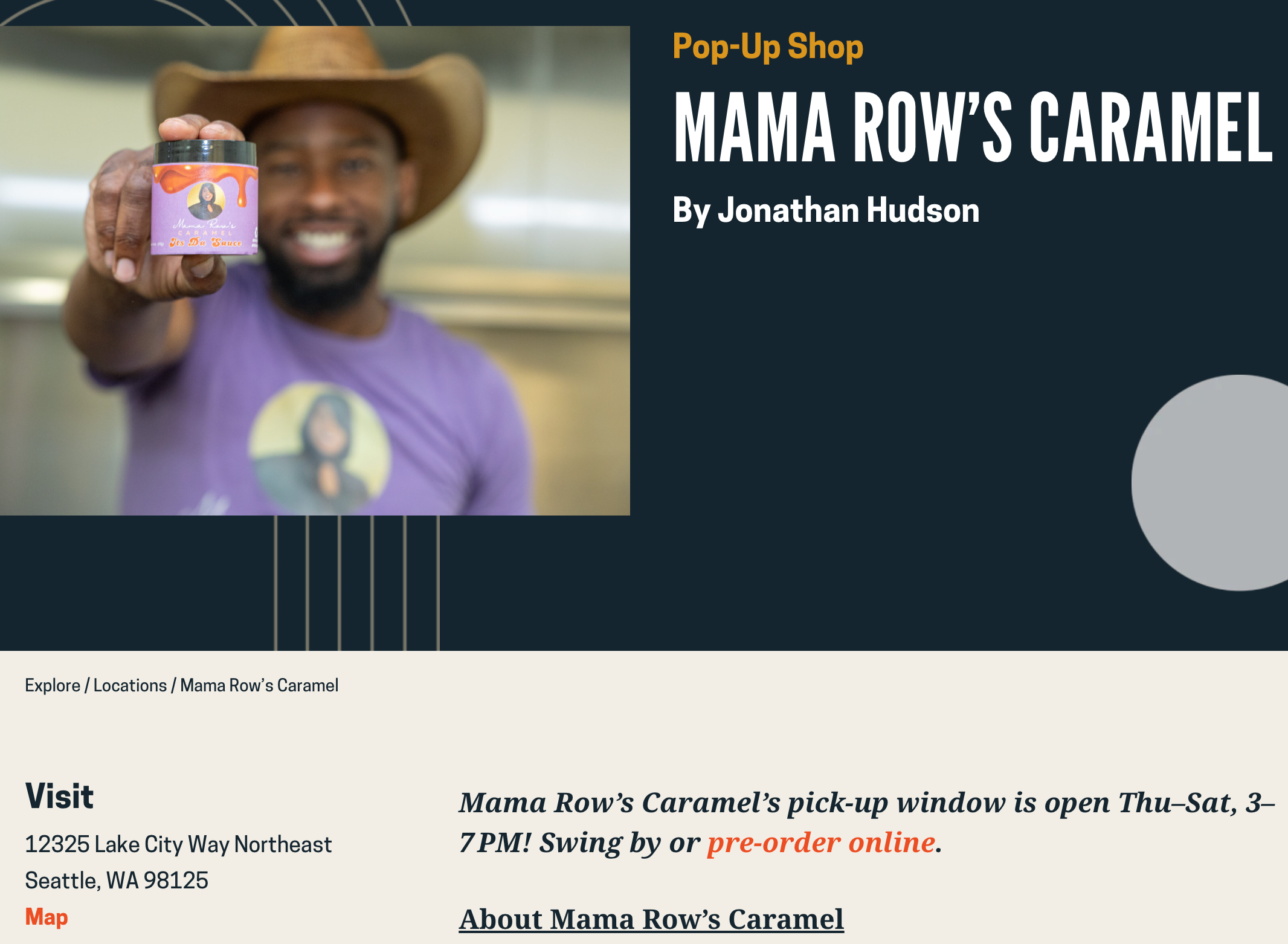 Meet Mama Row's Caramel